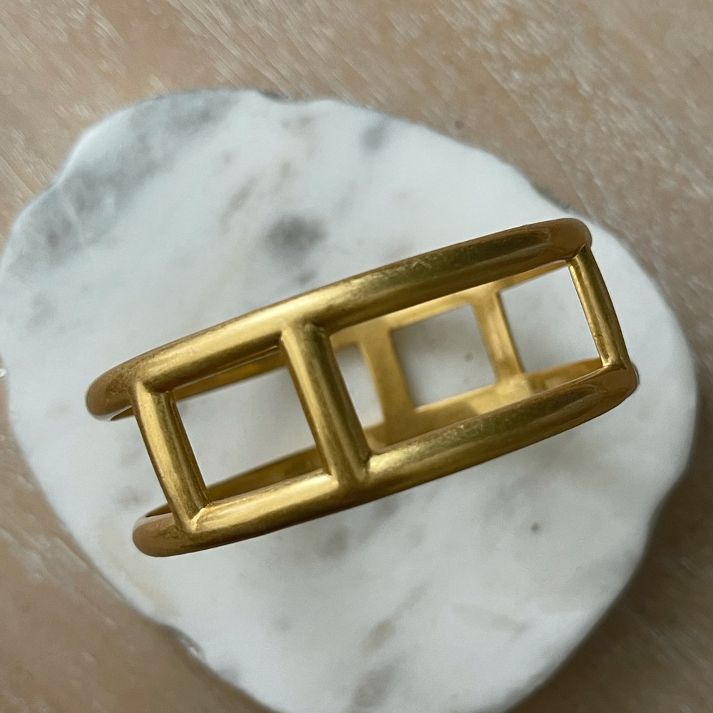 Madewell gold bangle